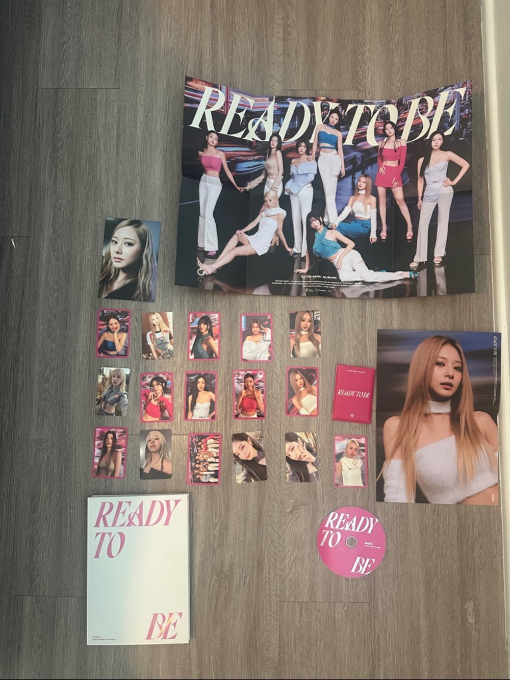 TWICE "Ready To Be" Album Bundle - Pink & White